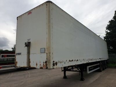 2005 SDC Triaxle Box Van Trailer - 2