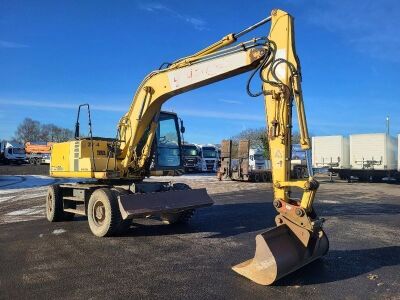 1998 Komatsu PW130ES-6K Rubber Duck