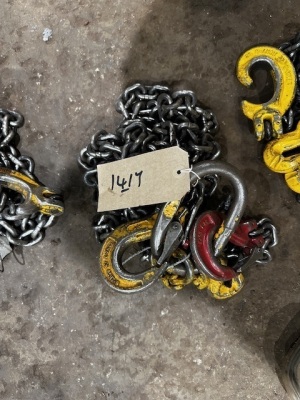 2.12ton 2 Leg Lifting Chain & Clutches