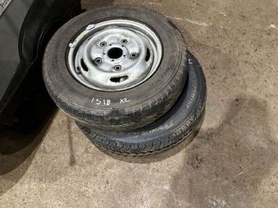 2x Van Wheels & Tyres