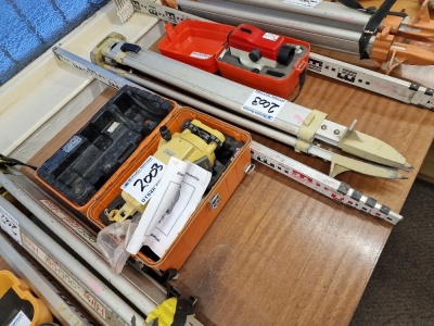 Topcon DT-106 Electronic Thedolite, Tripod & Measure