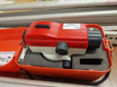 Geolevel AL32 Automatic Level, Tripod & Measure - 2
