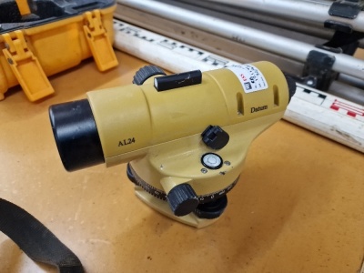 Datum AL24 Automatic Level, Tripod & Measure - 4