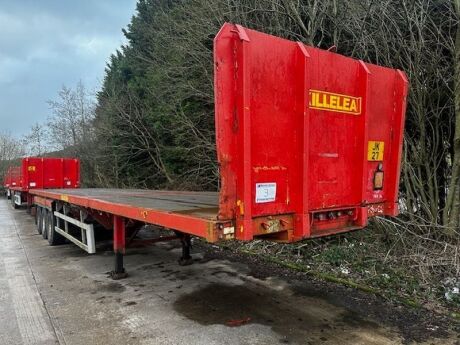 2008 SDC Triaxle Extending Trailer