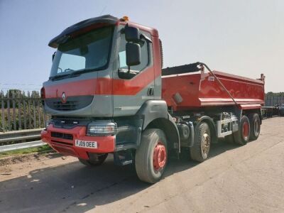 2009 Renault Kerax 370 Dxi 8x4 Tipper