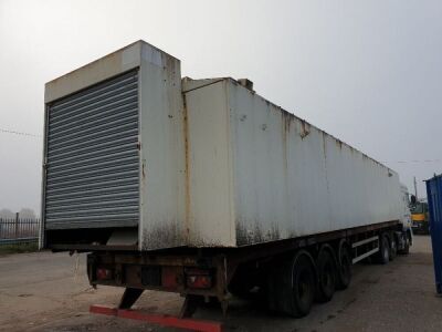 70,000 Litre Bulk Fuel Tank c/w 1996 York Triaxle Flat Trailer - 8