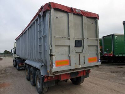 2002 General Trailers Triaxle Alloy Body Tipping Trailer - 3