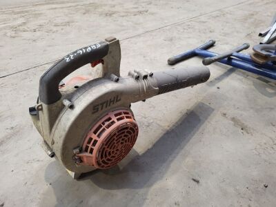 Stihl Leaf Blower + Workshop Body Repair Kit + Petrol GH 800 Compressor + Pull Along Spreader - 5