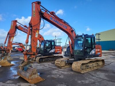 2021 Hitachi ZX130LCN-6 Excavator