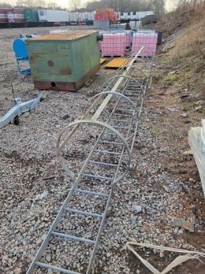 Galvanised Gantry Ladders - 2