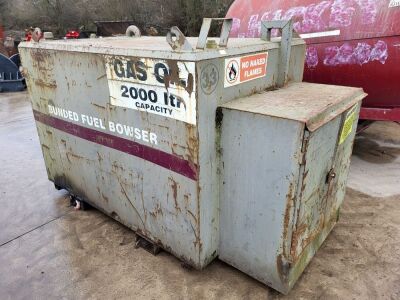 2000ltr Bunded Fuel Tank (Static Cube)