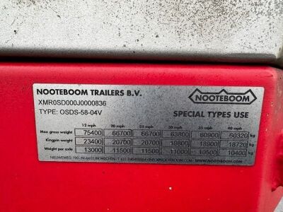 2019 Nooteboom 4 Axle Extending Low Loader - 22