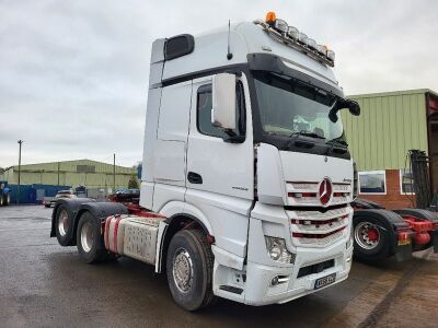 2018 Mercedes Actros 2653 68ton Rear Lift Tractor Unit