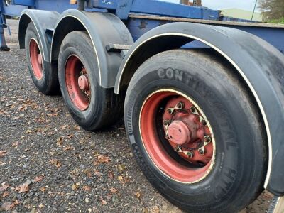 2002 General Trailers Triaxle Skeletal Trailer - 6