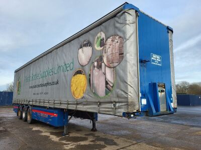 2003 General Trailers Triaxle Curtainside Trailer