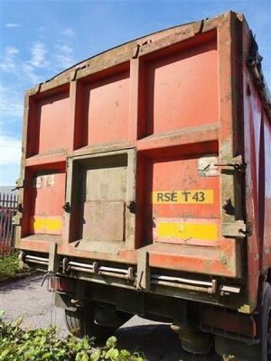 1999 United 60yrd³ Alloy Body Tipping Trailer  - 11