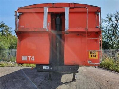 1999 United 60yrd³ Alloy Body Tipping Trailer  - 19