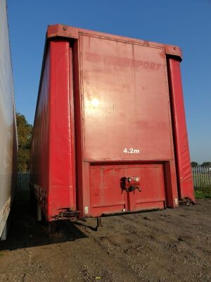 2004 SDC Triaxle 13.7m Curtainside Trailer - 2