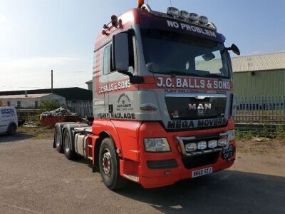 2010 MAN TGX 26 540 6x4 Tractor Unit