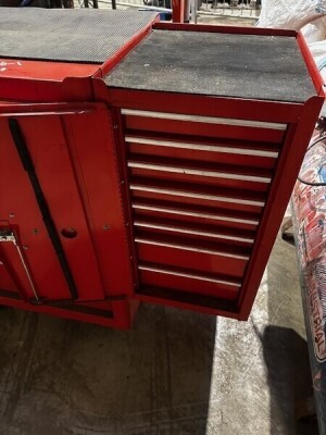 Snap On Roll Cab & Side Cabinet with Drawers - 3