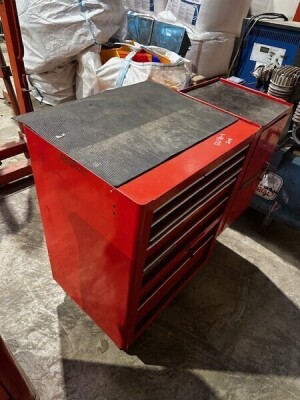 Snap On Roll Cab & Side Cabinet with Drawers - 4