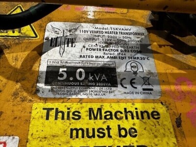 3x 110v Transformer - 2