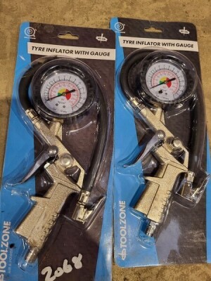 2 x Tyre Infators