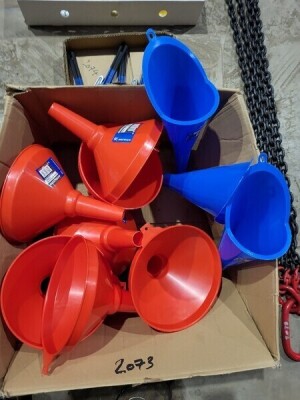 Large Box of Funnels