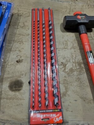 Set Long Auger Bits 8-24mm