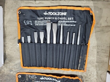 12pc Punch & Chisle Set