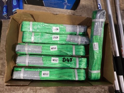 6 x 2 Ton Lifting Slings