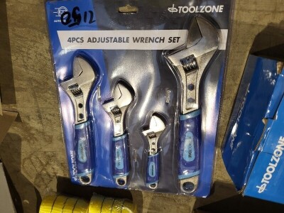 4 Pc Adjustable Spanner Set