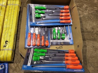 4 x 8pc Screw Driver Set