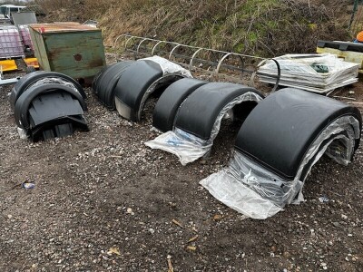 8 Stacks of Various Plastic Fenders for HGVs