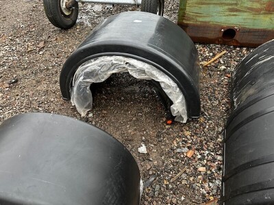 8 Stacks of Various Plastic Fenders for HGVs - 8