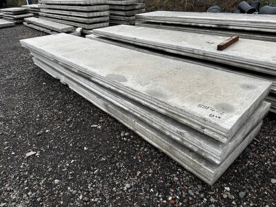 3x Concrete Panels