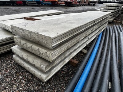 4x Concrete Panels