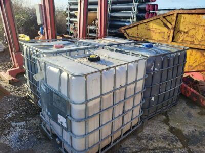 4 x 1000ltr IBC's