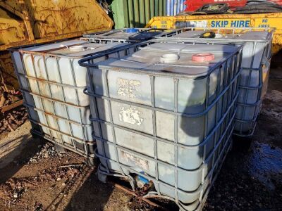 4 x 1000ltr IBC's - 3