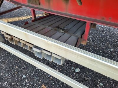 1988 Craven Tasker Triaxle Bolster Flat Trailer - 8