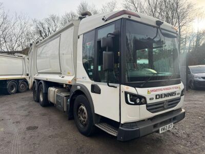 2014 Dennis Eagle 6 Olympus 6x2 Rear Steer Refuse Rigid