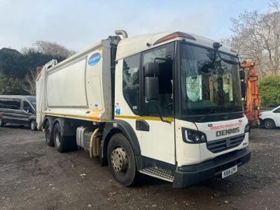 2014 Dennis Eagle 6 Olympus 6x2 Rear Steer Refuse Rigid