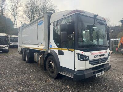 2014 Dennis Eagle 6 Olympus 6x2 Rear Steer Refuse Rigid