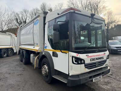 2014 Dennis Eagle 6 Olympus 6x2 Rear Steer Refuse Rigid