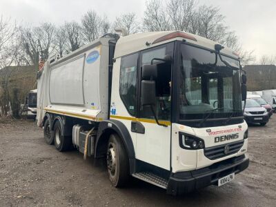 2014 Dennis Eagle 6 Olympus 6x2 Rear Steer Refuse Rigid