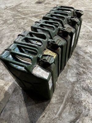5x 20ltr Jerry Cans - 2