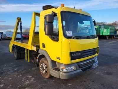 2006 DAF LF45 180 4x2 Skip Loader