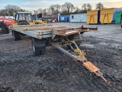 20ft Drawbar Dolly Flat Trailer - 2