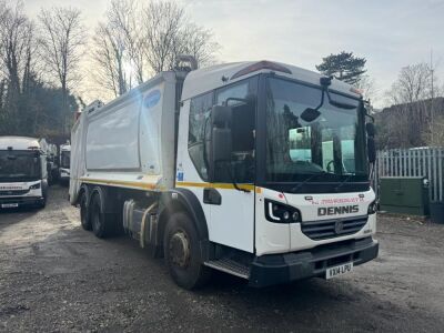 2014 Dennis Eagle 6 Olympus 6x2 Rear Steer Refuse Rigid