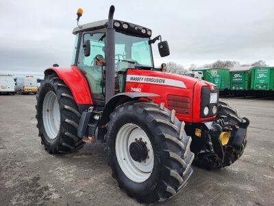 2005 Massey Ferguson 7480 Dyna VT 4WD Tractor - 2